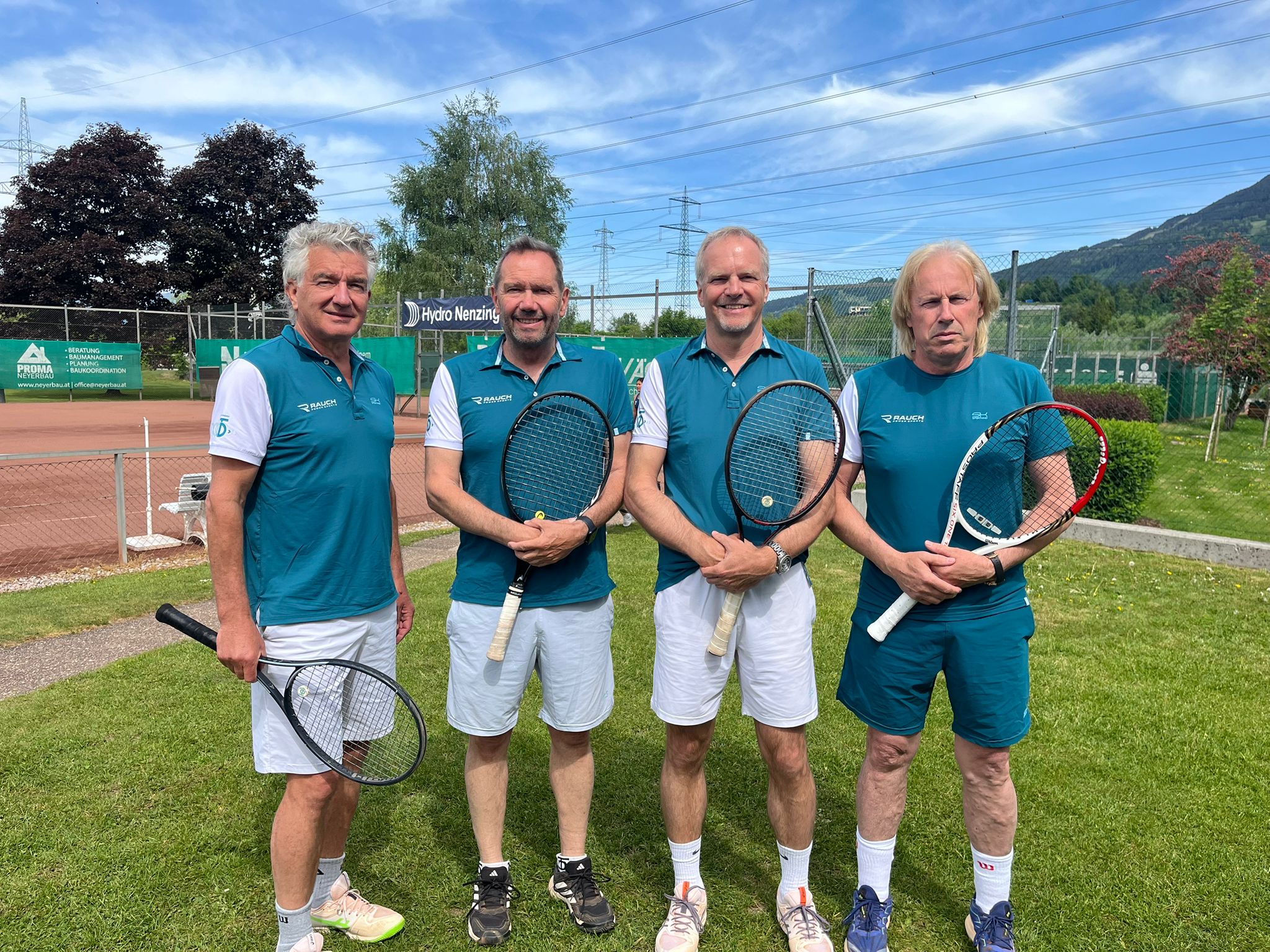 Herren 60A mit Thomas Struth, MF Gerhard Nenning, Markus Albrecht, Kurt Bitriol